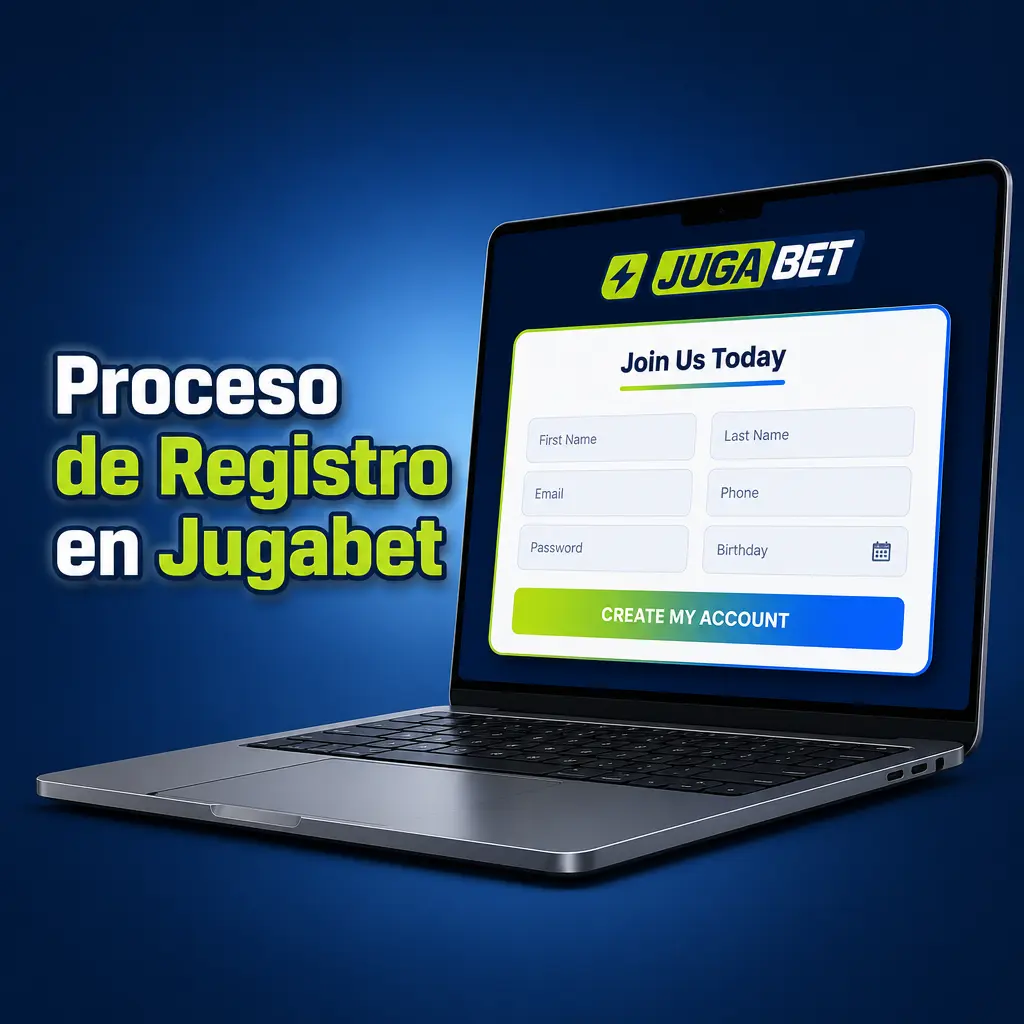 Proceso de Registro en Jugabet